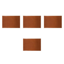 4Pièces Plateau Non Collant Bois Pour Caramel Et Fruits Enrobés Maison