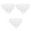 18Pcs Lightweight Hdpe Plastic Buckets for Paint Storage and Transport 1