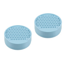 2Ensembles Plateau De Broyage Manuel Bleu Pour Grains De Blé