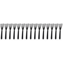 60Pcs Black Brush Tweezers for Hair Removal and Easy Brush Maintenance