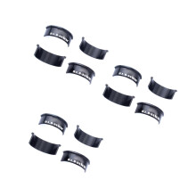 12Pièces Adaptateurs Aluminium Noir Conversion Guidon 31,8 À 35Mm