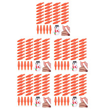 1500Stk Plastik Schneemann Nase Orange DIY Zubehör Für Weihnachtsfest