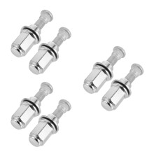 6Ensembles Kits Écrous Roue Acier Argent Adaptés Voitures