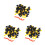 150Sets Tile Spacers for Wall Floor Leveling System Assorted 1