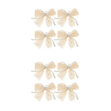 8Pièces Charms Beige Amovibles Pour Chaussures De Sport
