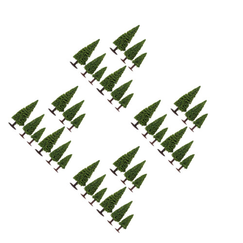 36Pièces Mini Bonsaïs Pour Diorama Décor Architectural