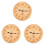 3Pièces Murale En Bois Clair Pour Sauna Spa 1