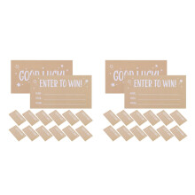 400Pièces Tickets De Tombola En Papier Multicolore Pour Décor Et Jeux