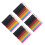 240Pièces Crayons De Couleur Mini Bois Multicolores Pour École 1