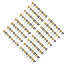 320Ensembles Métal Pour Épingle De Rechange