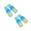 4Pcs Cob Silicone Car Work Light Multi Color Glass License Plate Lamp 1