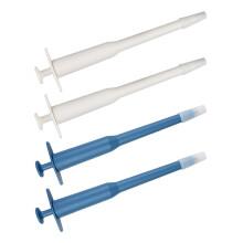 4Pièces Alimentateur Médicaments Animaux Précis Silicone Coloré