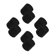 4Paires Embouts Silicone Noir Confort Protection Leviers