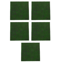 5Pièces Pelouse Synthétique Vert Facile À Poser Pour