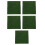 5Pièces Pelouse Synthétique Vert Facile À Poser Pour 1