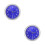2Pièces Horloges Auto Bleues Compactes Avec Aiguilles Lumineuses 1