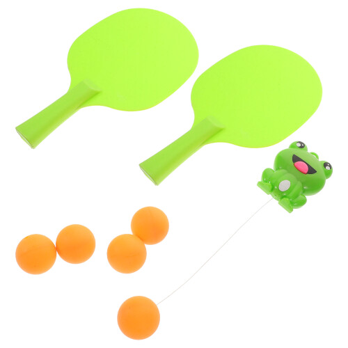 5Sets Kinder Tischtennis Trainer Grün PP -Kind Und 2