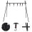 2Sets Corrosion-Resistant Aluminum Camping Hook Rack Folding Tripod 8