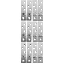 6Pairs Versatile Stainless Degree Rotating Pivot Door Hinges