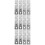 6Pairs Versatile Stainless Degree Rotating Pivot Door Hinges 1