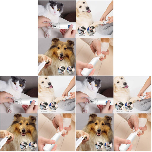 3Pièces Électrique Ongles Chats Ergonomique Coloré