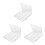 6Pcs Transparent Acrylic Coin Storage Box with Lid, Compact Organizer 1