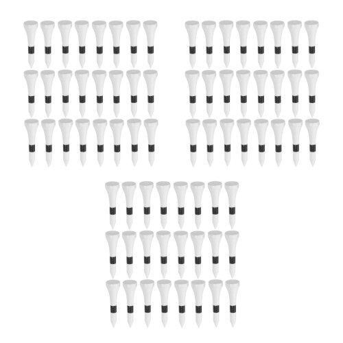 150Pcs Wooden Golf Tees Durable Maple Wood for Practice