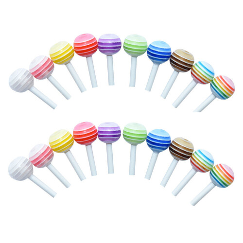 75Stk Mini Lutschermodelle Kunststoff Kinder Spielzeug Deko 2