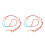 2Pièces Chaînes De Lunettes Perles Multicolores Usage 1