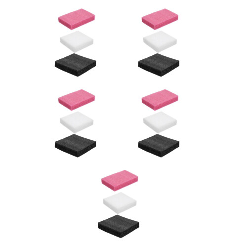 15Pièces Coussin Feutrage Laine En Mousse Pour Bricolage