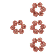 24Pièces Accessoires Soudure Nettoyeur Pointe Cuivre Marron Industriel