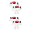 4Pcs Breathable Japanese Headband Men Wide Multi- Accessory 1