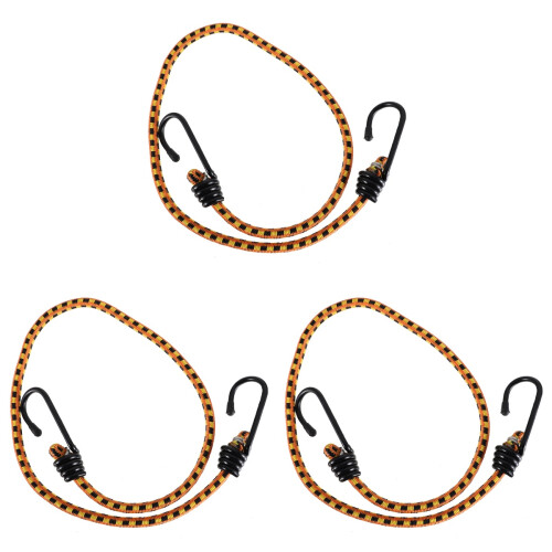 15Pcs Multi-Color Cargo Tightening Elastic Cord Binding Straps