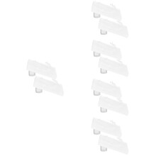 10Pcs Clear Jewelry Holder Ring Display Stand for Desktop and Showcase