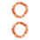 2Ensembles Ensemble Cristal DIY Accessoires Pierres Orange 1