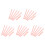 5Pièces Hauteur Enfants Rose Portable Esthétique 1