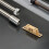 2Stk Schrank Türverschluss Ballfang Kupfer Gold Robust 5