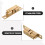2Stk Schrank Türverschluss Ballfang Kupfer Gold Robust 8