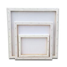 Support Toile Bois Coton Blanc Pour Artistes Peinture