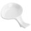 6Pcs Elegant White Ceramic Cutlery Holder Multi-Function Spoon Rest 3