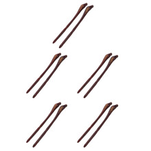 10Pièces Outils Yangqin Forme Bois Marron Pour Entraînement