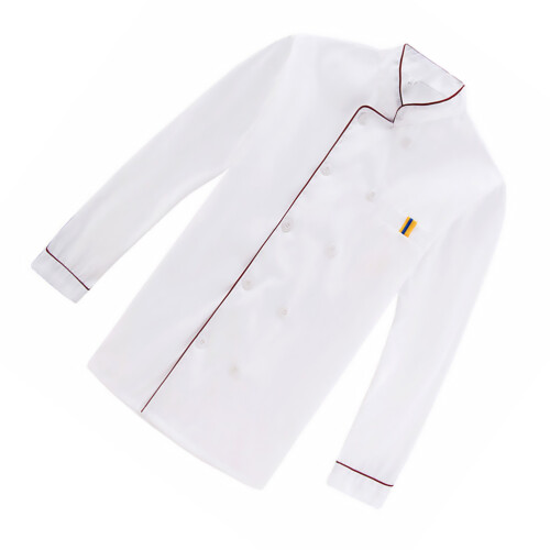 Blouse Chef Manches Longues Blanche Pratique Et Confortable