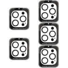 5Sets Silver Camera Lens Guard Phone Lens Protector Durable Cover