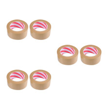 6 Pièces En Kraft Pour Fermeture Et Cadeau
