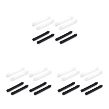 18Pairs Durable Silicone Sleeve Glasses Covers Anti-Slip Flexible Kit