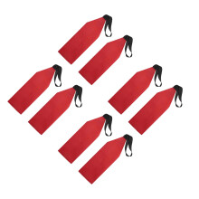 8Pcs Red Kayak Towing Safety Flags Oxford Cloth Outdoor Accessories