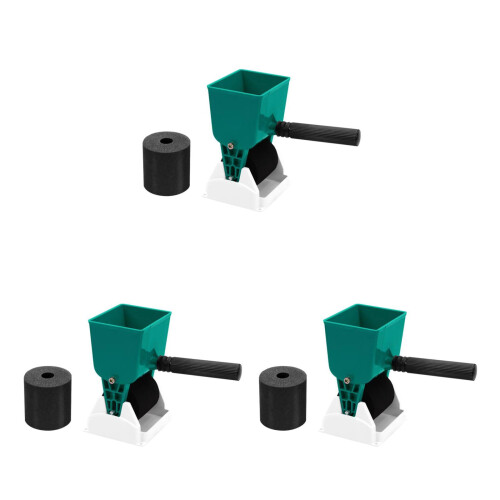 3Pièces Rouleau Colle Portable Vert Outil Collage Bois Réutilisable