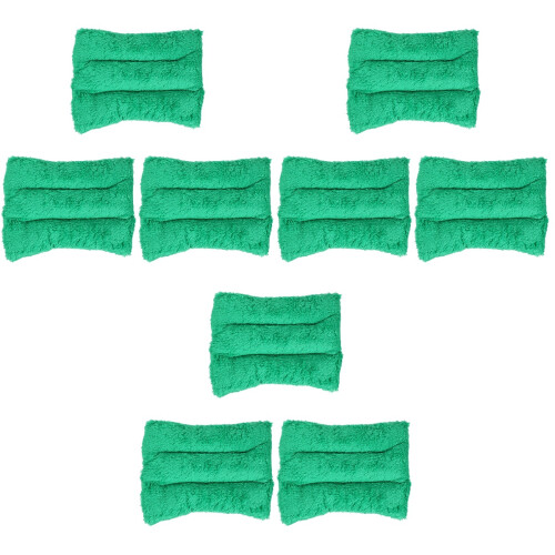 3Pièces Pad Vert Peluche Pour Lit Hamster Chat