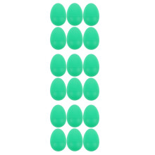 18Pièces Oeufs À Secouer Plastique Vert Jouets Percussion Éducatifs