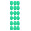 18Pcs Portable Green Plastic Shaker Eggs Kids Percussion Learning Toy 1